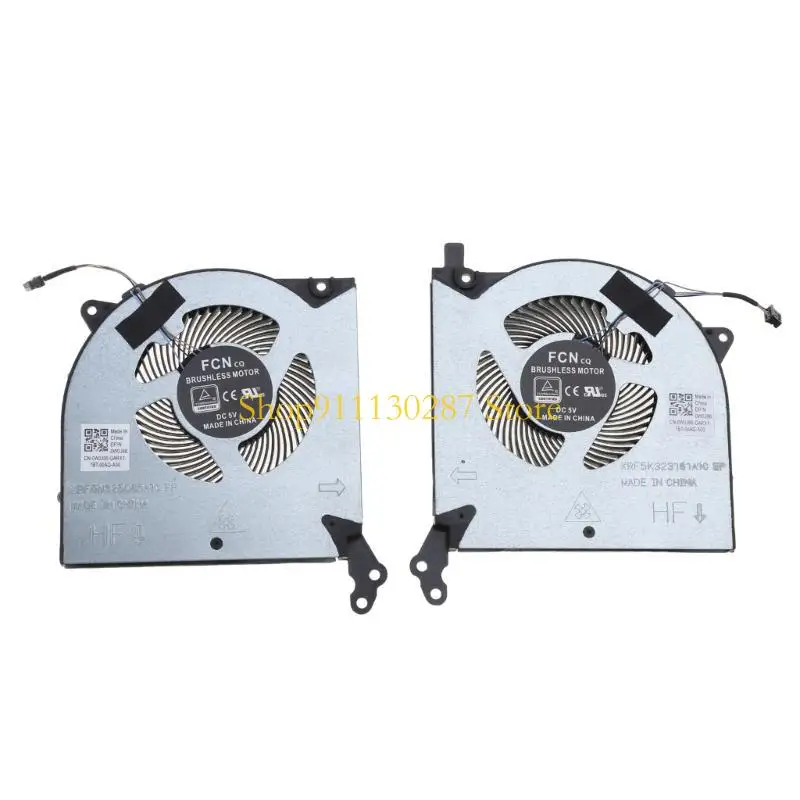 J1HC Nuevo ventilador enfriamiento GPU CPU / disipador térmico para Legión 5 5i 15IMH05 15IMH05H - imagen 3