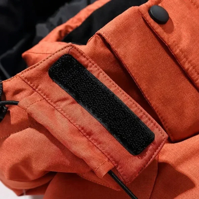 Chaqueta de plumón de ganso y pantalones tácticos para hombre, traje de pesca de invierno, cálido, esquí en nieve, escalada de montaña, ropa deportiva de caza - imagen 4