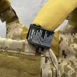 Pulsera táctica de combate para exteriores y supervivencia