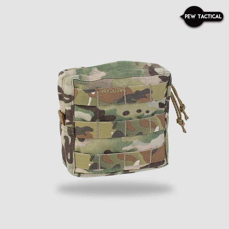 Bolsa táctica de uso general Pew: airsoft vertical mediano de 6" x 6" - imagen 3