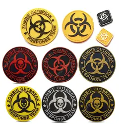 Umbrella Corporation parche táctico PVC mapache riesgo biológico