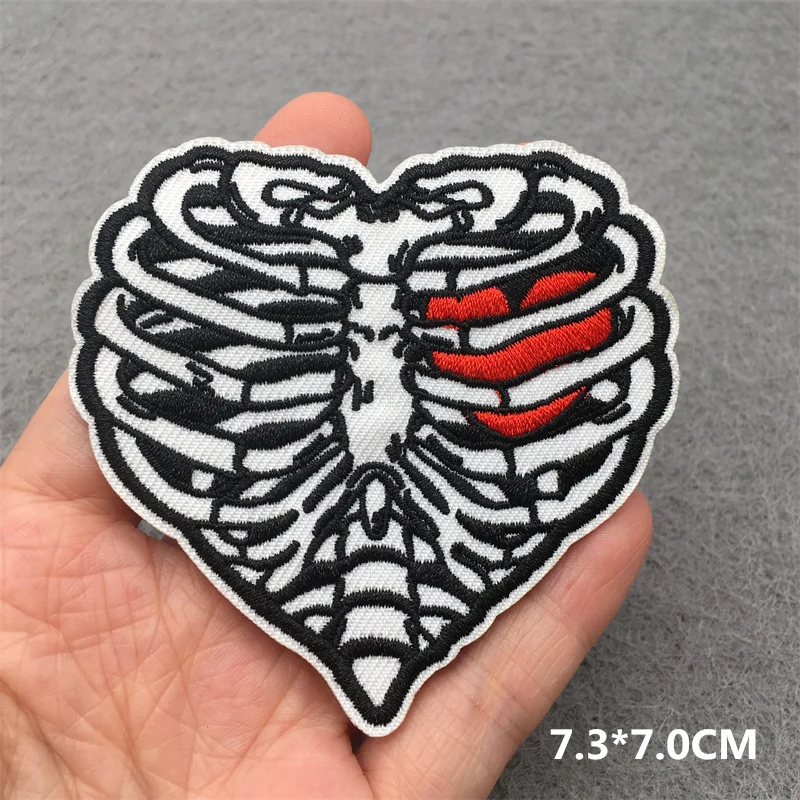 Parches bordados de Anime para ropa, pegatinas DIY, parches para ropa, coser, planchar, apliques Punk de dibujos animados para chaqueta, Jeans - imagen 4