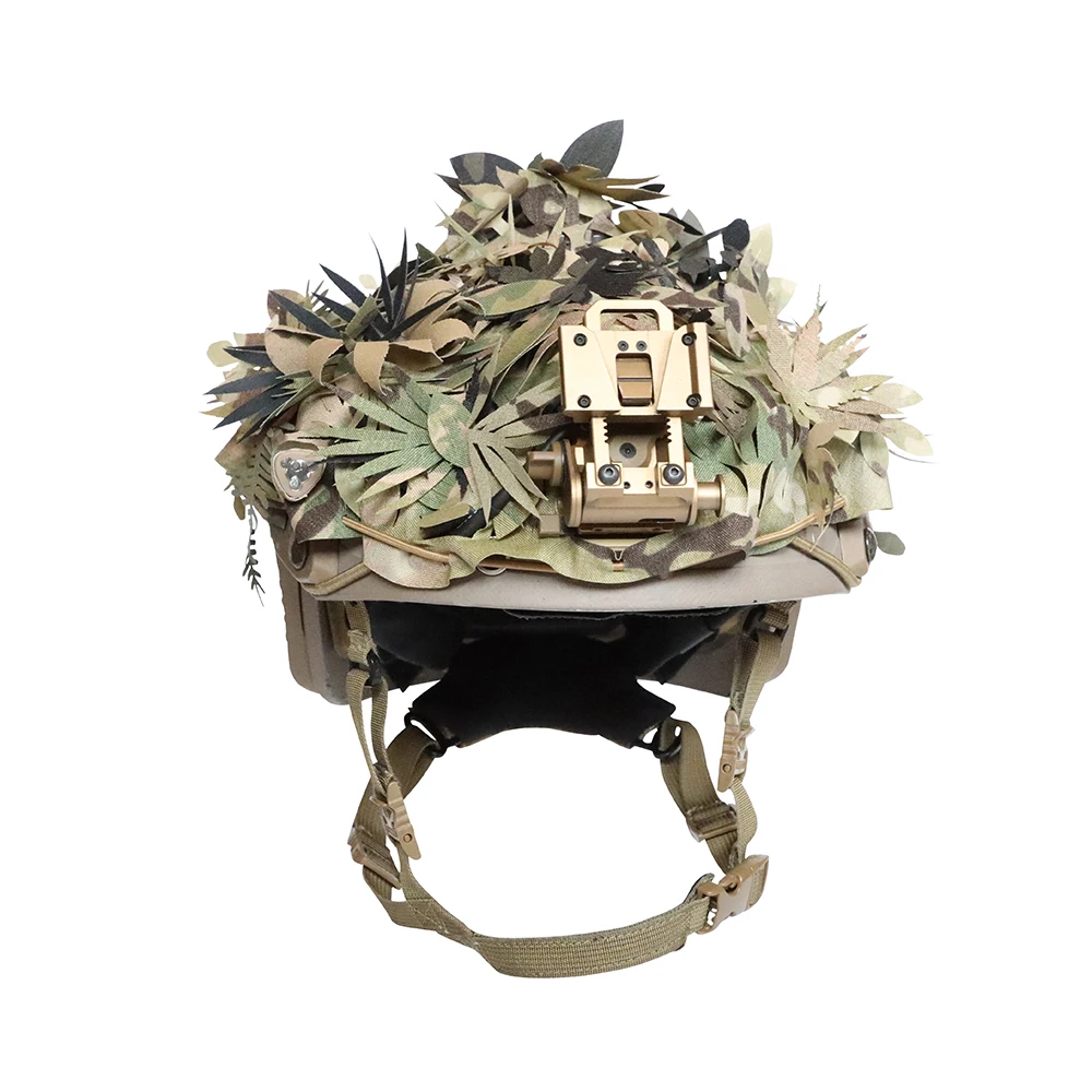 5 unids/set caza táctica CS juego de guerra Diy casco cubierta casco Modular disfraz cubierta para casco desaparecer - imagen 2