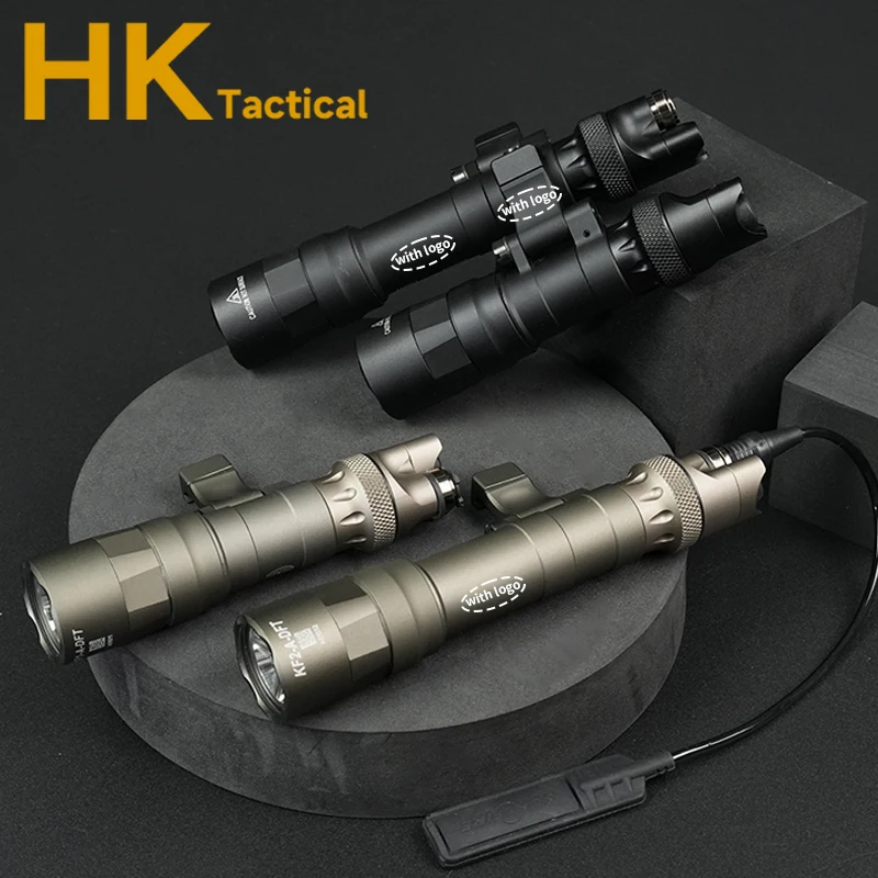Luz LED M640DFT M340DFT, accesorio de caza al aire libre, interruptor táctico de doble función, linterna con Base MLOK compatible con riel de 21mm - imagen 2