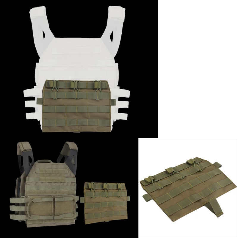 Cartel de revista triple JPC 2.0 |   Portador magnético para rifle compatible con MOLLE de montaje rápido |   Para accesorios de equipos de caza