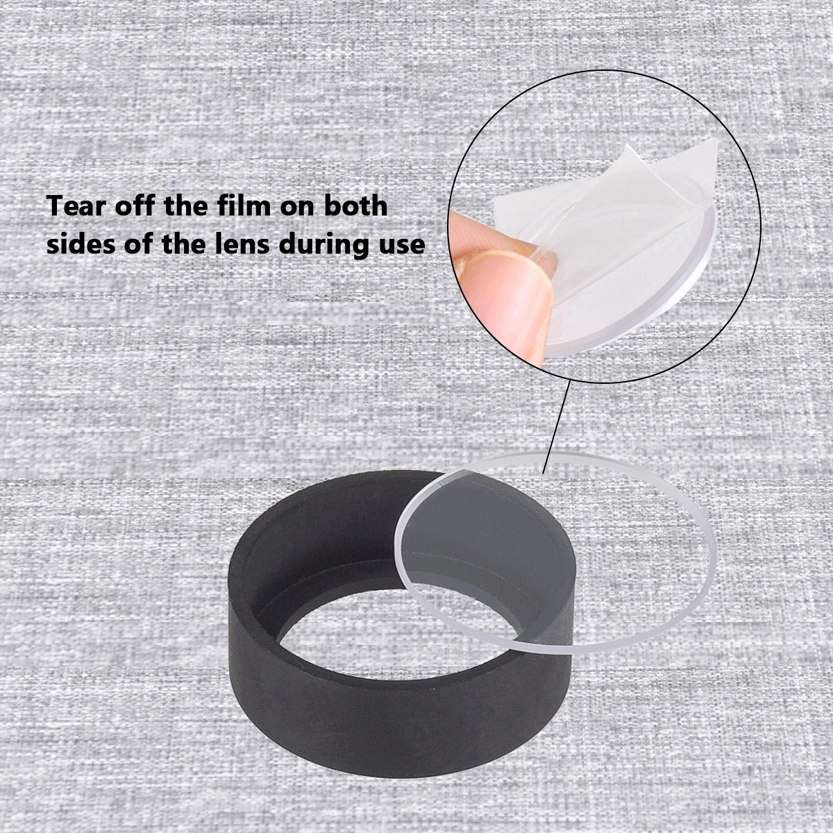 SureFire M300B M600B X300 X400V T01 T02 Protector de armas de caza cubierta de linterna de luz Protector de lente personalizado 26mm 28MM 30MM 38mm - imagen 3