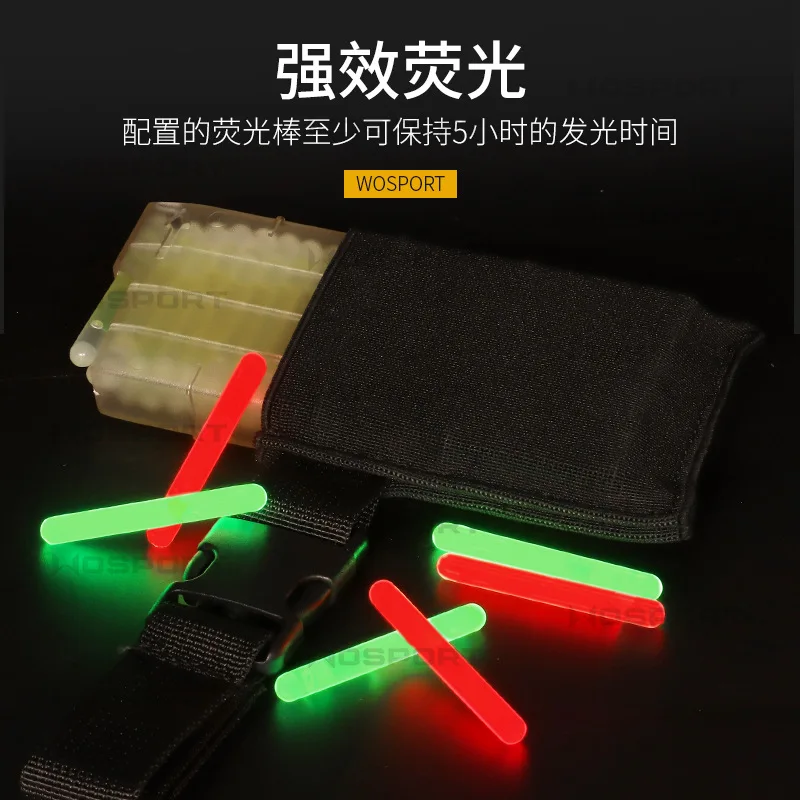 Distribuidor de marcadores tácticos para exteriores, marcador fluorescente, marcador de entrenamiento de combate, función de punto fijo - imagen 4