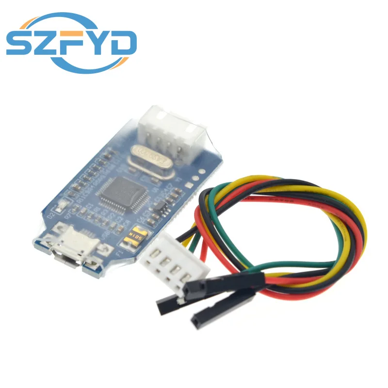 Programador depurador emulador OB-ARM ST-Link V2 SWD para STM32 Cortex-M con cable micro USB y cables Dupont - imagen 4