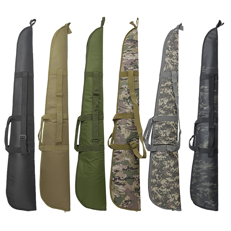 Bolsa para Rifle y pistola de aire de 130cm, Funda de cuero para tiro, bolsa para pistola de 130cm, bolsa para transporte de balas de Color para deportes al aire libre y caza - imagen 3