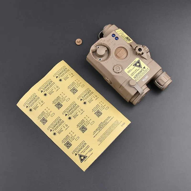 WADSN táctico Airsoft AR/PEQ 15 caja versión UHP sin función ficticia nuevo PEQ15 LA-5C arma caja de batería modelo para riel Picatinny - imagen 2