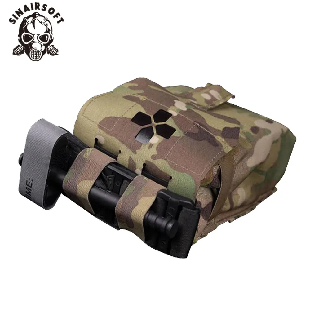 Torniquete táctico SINAIRSOFT, soporte de correa con bucles elásticos, sujetador suave de gato TQ para plataforma MOLLE, chaleco de caza, accesorios EDC - imagen 5