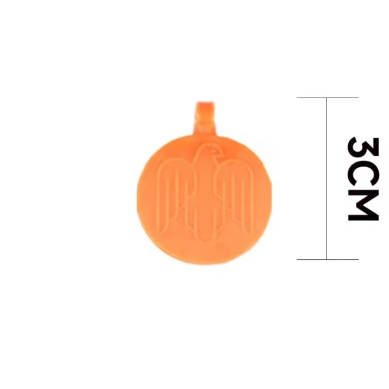 3/5/10 Uds tiro de silicona Bullseye 3cm tirachinas accesorios de tiro caza al aire libre entrenamiento práctica tiro - imagen 2