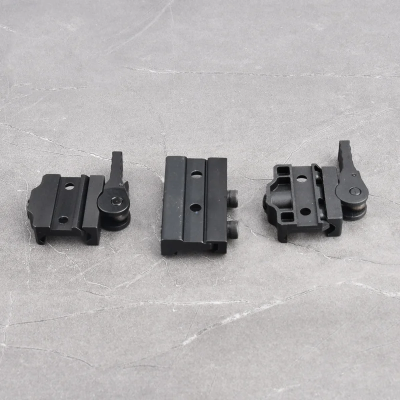 Airsoft DBAL A2 D2 montaje QD Base instalación rápida quitar Metal plástico ajuste riel de 20mm para DBAL PEQ asiento de montaje accesorios láser - imagen 5