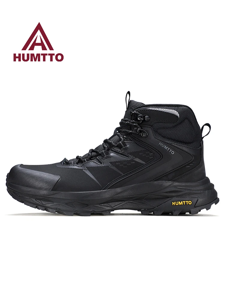 Zapatos de senderismo HUMTTO para hombre, botas de nieve para exteriores, zapatos de escalada de invierno, zapatos antideslizantes para la nieve, zapatillas de trekking, botas de caza para viajes - imagen 2