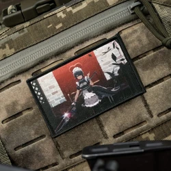 Parche táctico velcro diseñoguerrera – Insignia militar para mochila o chaqueta