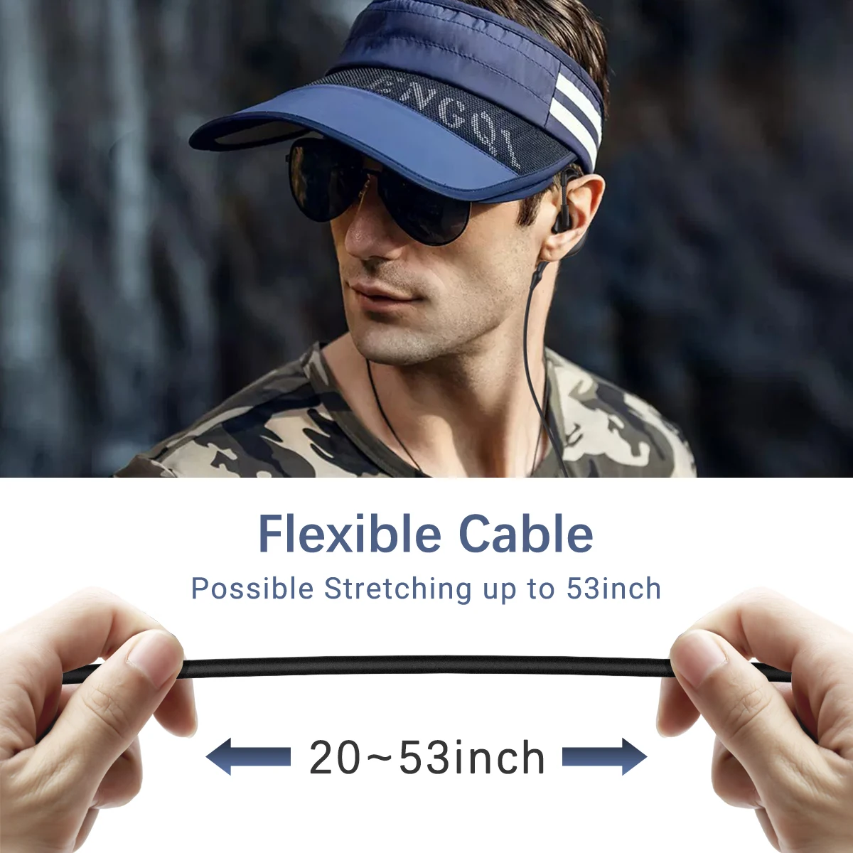 Baofeng Walkie Talkie auricular Dual PTT auricular K enchufe suave duradero gancho compatible con Baofeng UV-5RH UV-82 Ham Radio - imagen 5