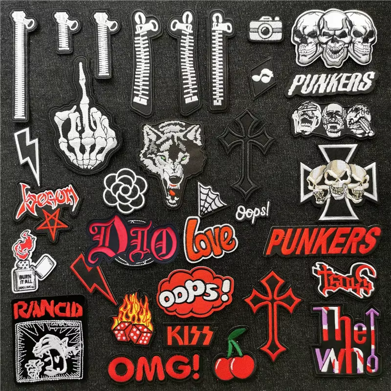Parche termoadhesivo rock – Transfer para planchar o coser
