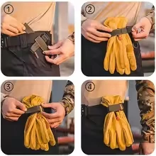SmallTools correa MOLLE táctica para guantes en nailon