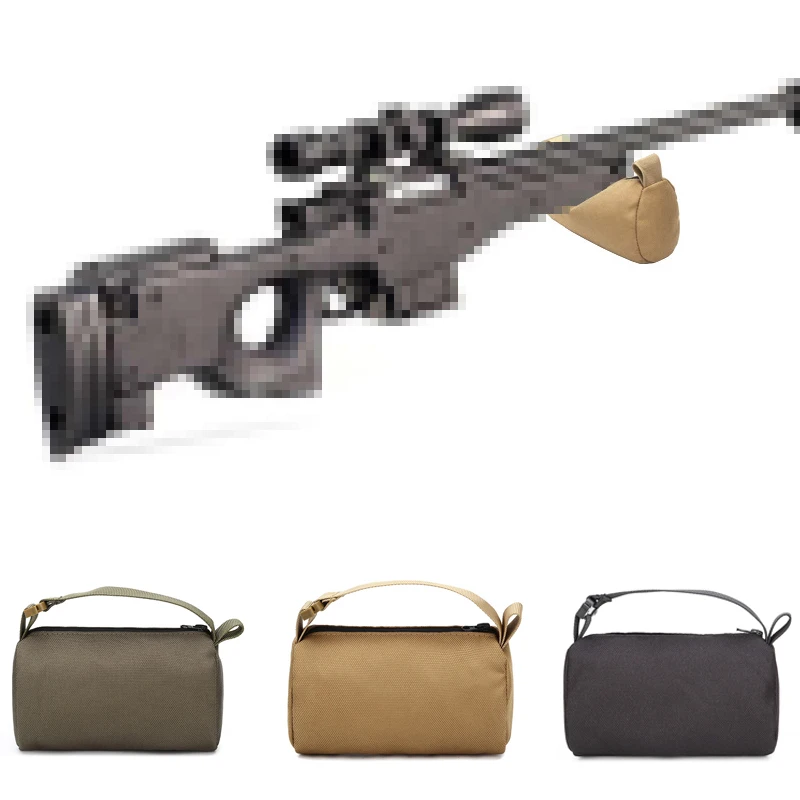 Bolsa de tiro con descanso frontal táctico, soporte para objetivo de francotirador, bolsa de arena, Rifle de caza, soporte para descanso, bolsa de arena - imagen 2