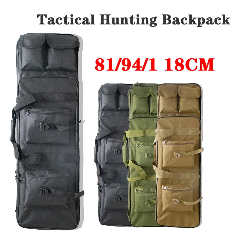 Funda para Rifle de nailon de alta densidad, bolsa táctica para deportes al aire libre, Airsoft, accesorios para pistola de mano, 81/94/118CM - imagen 2