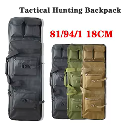 Funda para Rifle de nailon de alta densidad, bolsa táctica para deportes al aire libre, Airsoft, accesorios para pistola de mano, 81/94/118CM