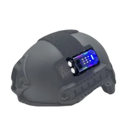Casco de luz táctica con carga USB, señal de seguridad de supervivencia al aire libre, lámpara de Flash para casco FAST MICH, accesorios para casco Airsoft