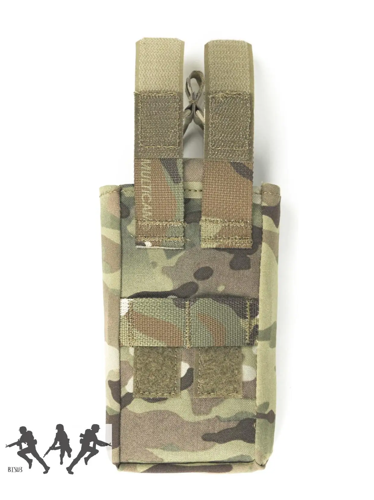 Bolsa de radio de camuflaje para exteriores, accesorio específico para el lado del tórax, versión de Castor, táctica Molle - imagen 5