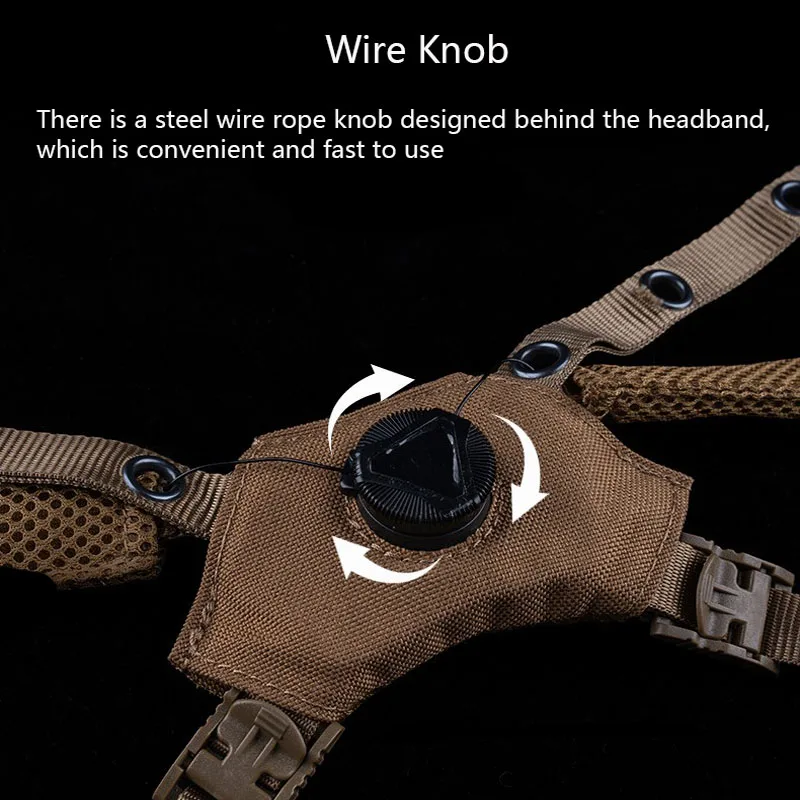 Wendy3.0 correa de barbilla para casco, sistema de suspensión, ajuste de la tensión de la perilla de alambre, equipado con una almohadilla de esponja de amortiguación - imagen 3