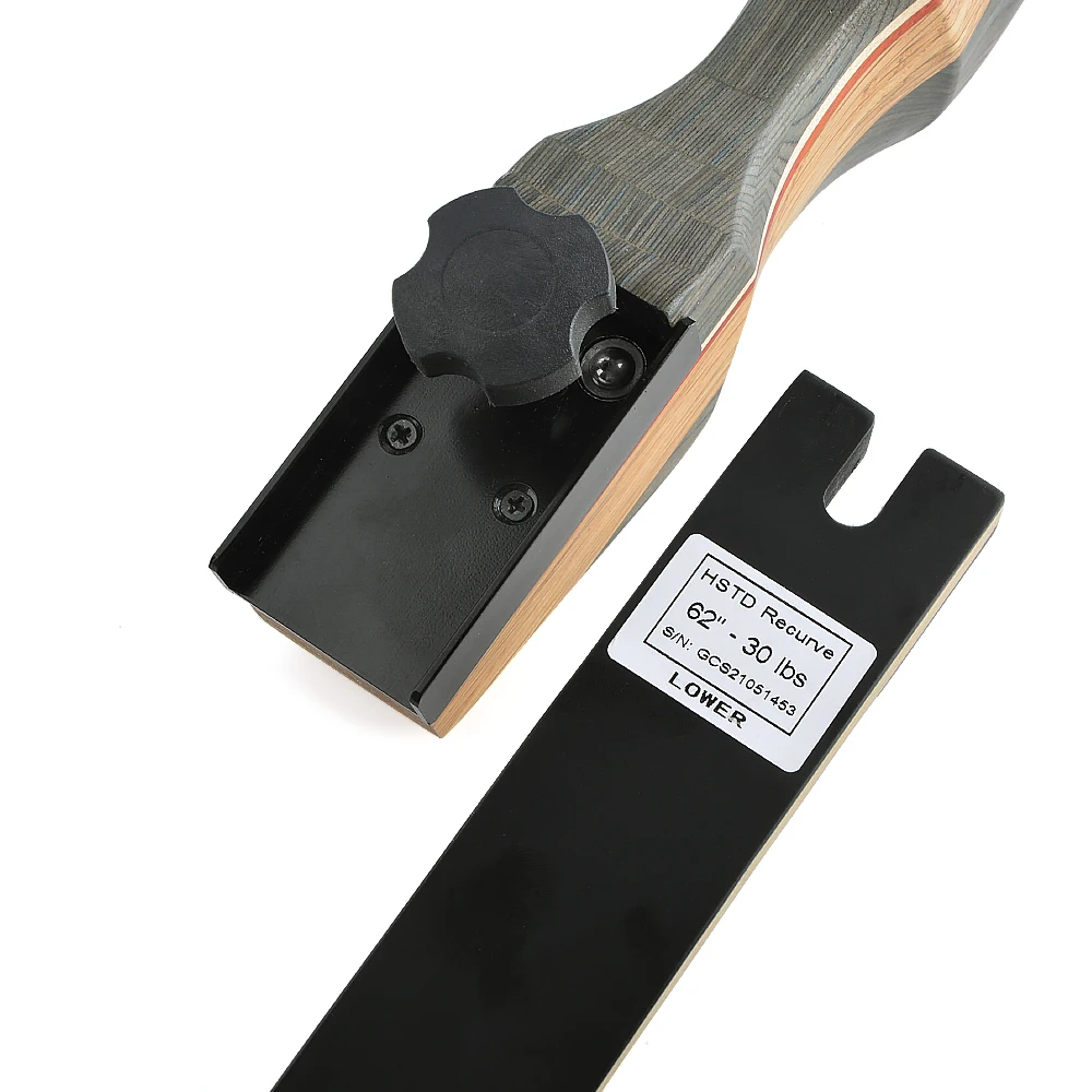 Arco recurvo de Tiro con Arco americano para mano derecha, accesorios de caza, 62 pulgadas, 30-50 libras - imagen 2