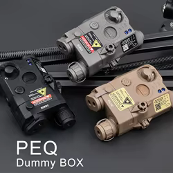Airsoft táctico WADSN AR/PEQ 15 caja versión UHP sin función maniquí PEQ15 LA-5C caja de batería modelo para riel Picatinny