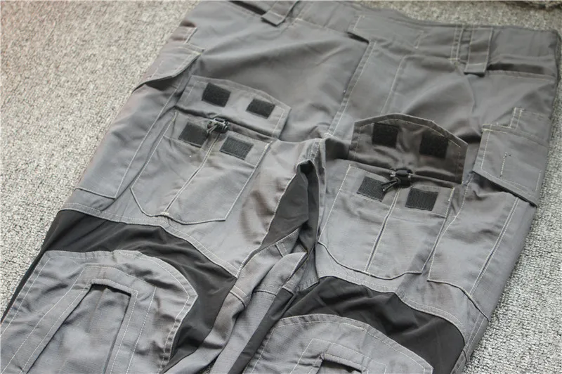 GEN3 Ropa táctica transpirable manga larga Grey Frog con rodilleras - imagen 3