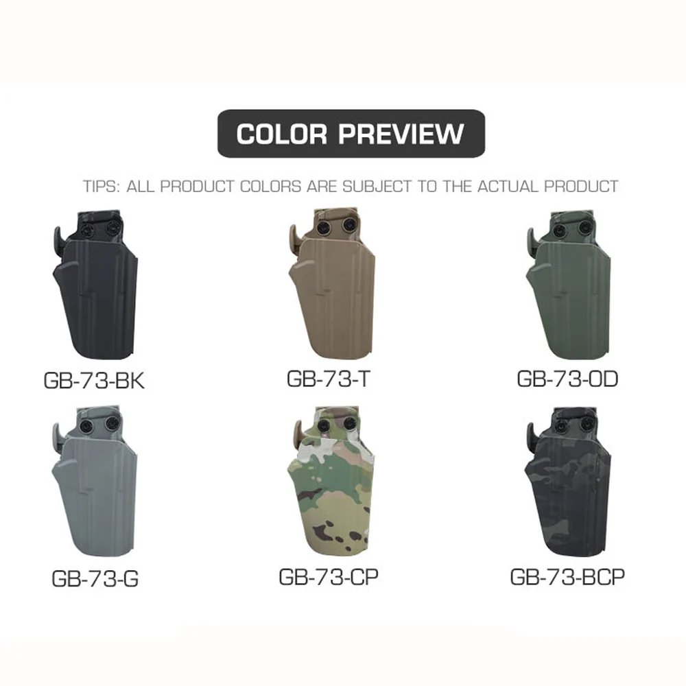 Funda táctica subcompact para CZ P01, Jericho 941 y SIG P229 – Liberación rápida - imagen 3