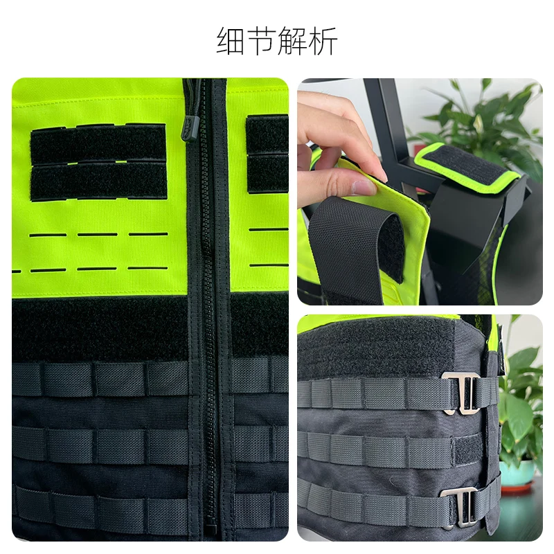 Chaleco táctico Chaleco de viaje multifuncional al aire libre Chaleco de entrenamiento transpirable - imagen 4