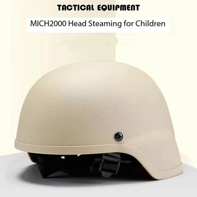 Casco militar CS War para niños, Cosplay, deportes al aire libre, Protector de cabeza, combate, seguridad, equipo táctico de protección - imagen 2