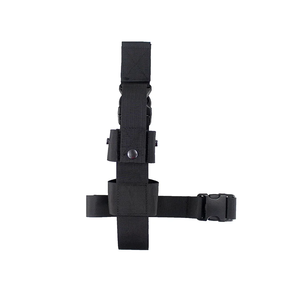 Portaspray pimienta táctico drip-leg con bolsillo muslo ajustable