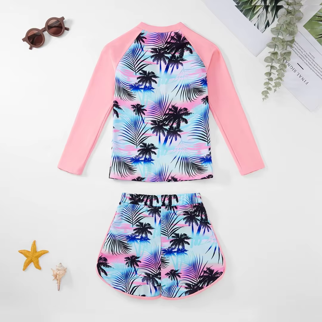 Traje de baño bikini niña secado rápido playa verano - imagen 2