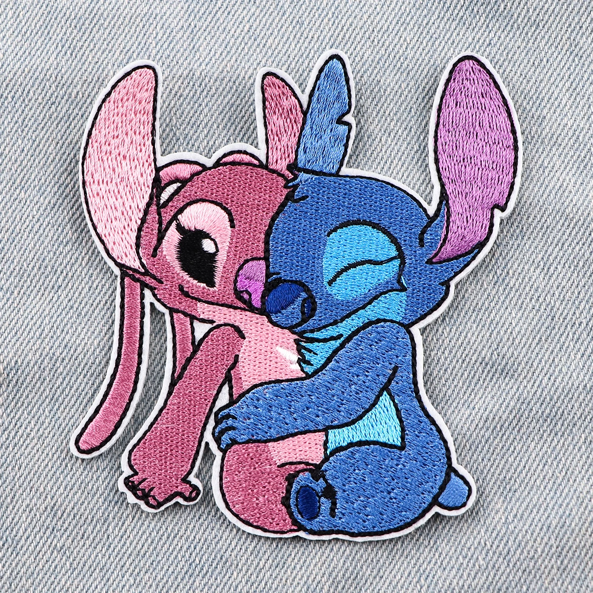 Parche alienígena bonito de dibujos animados de Anime, parches para planchar para ropa, apliques bordados DIY, insignia adhesiva para planchar DIY - imagen 2