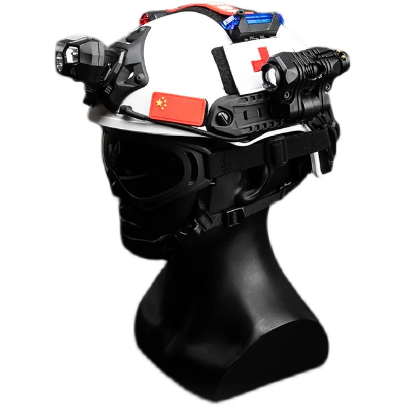 Casco táctico de color blanco para exteriores - imagen 4