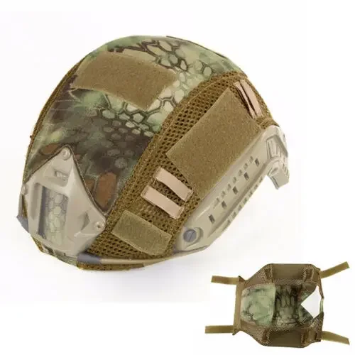 Sobre de cubierta para casco de Paintball deportivo táctico de camuflaje para casco FAST MH/PJ - imagen 5
