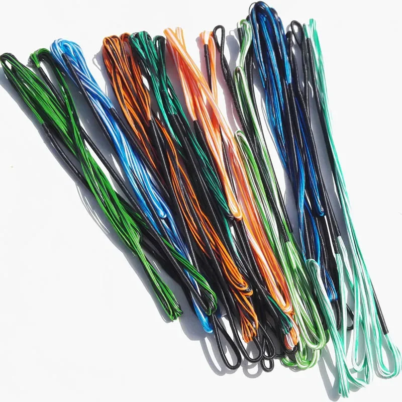 Cuerda de repuesto para tiro con arco, 16 hebras, para tiro al arco largo recurvo tradicional de 60/62/66/68/70 pulgadas, 1 ud. - imagen 2