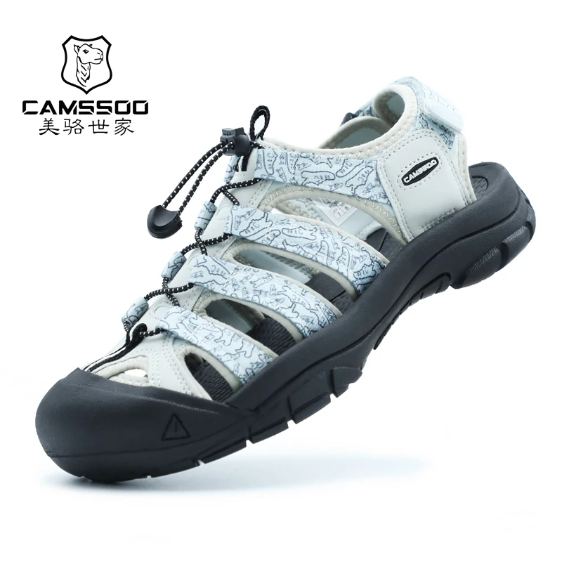 CAMSSOO sandalias para hombre, zapatos Upstream, zapatos de Trekking para caminar, zapatos acuáticos, malla transpirable, zapatillas de deporte de secado rápido para mujer, zapatos de senderismo - imagen 4