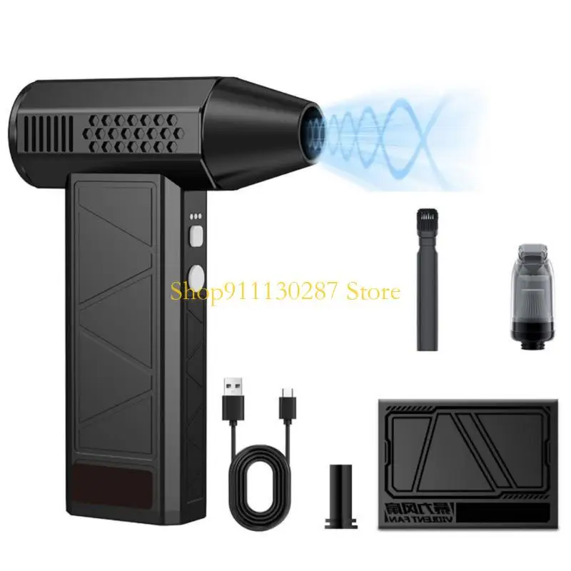 Plumero aire eléctrico J1HC con Motor sin escobillas 130K RPM, 3 velocidades ajustables para limpieza y aspiradora por - imagen 4