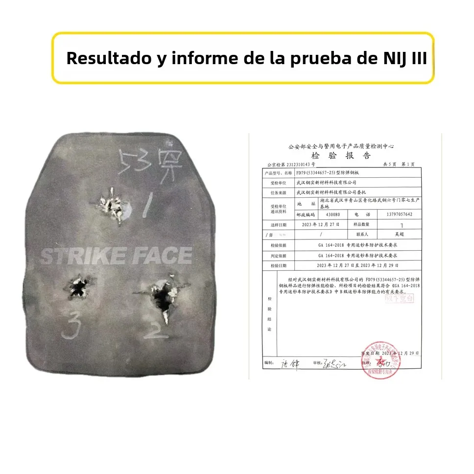 Placa a prueba de balas NIJ III NIJ IIIA PE tablero antibalas ligero mochila armadura Panel armadura corporal - imagen 5