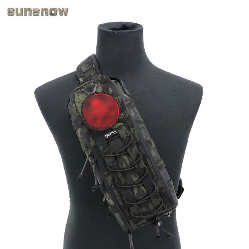 Bolsa de pecho táctica multifuncional para exteriores, bolso de gran capacidad para deportes de ocio al aire libre, ciclismo, novedad - imagen 2