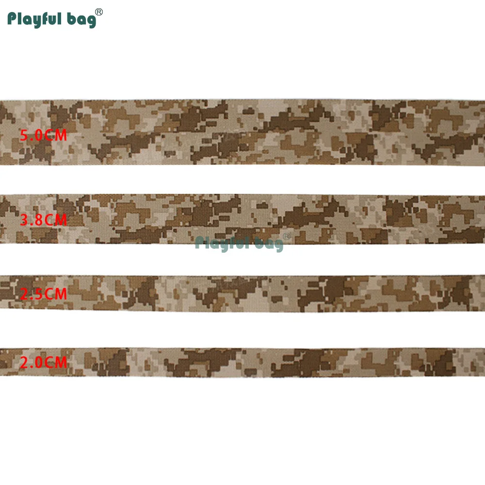 Cinta táctica ignífuga camuflaje digital desértico con bloqueo IR - imagen 4