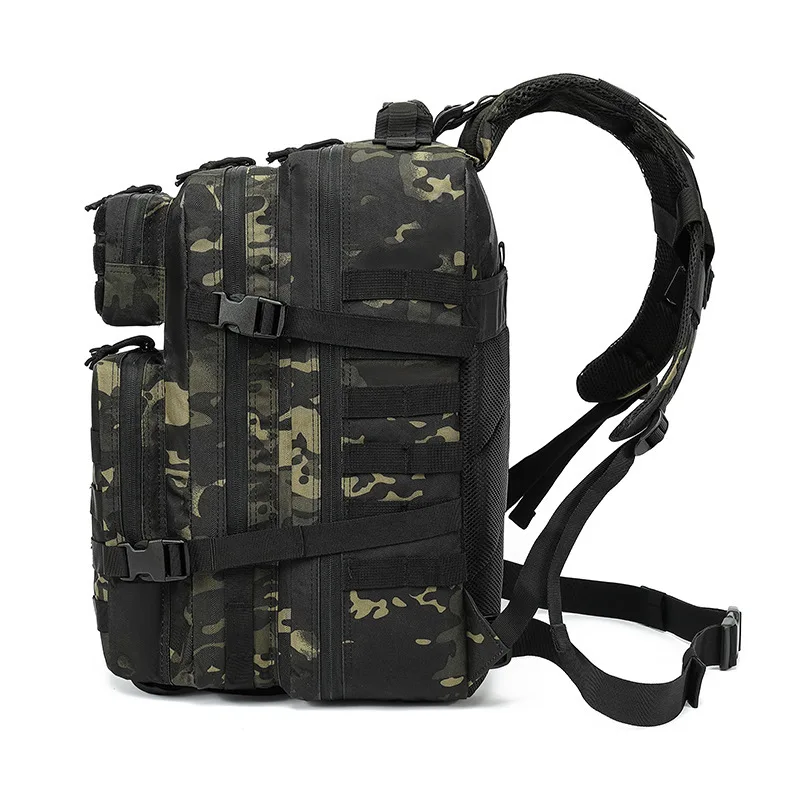 Mochila táctica de ataque 3P para exteriores, equipo de camuflaje de alta capacidad, Mochila deportiva de montañismo, mochilas de Camping - imagen 3