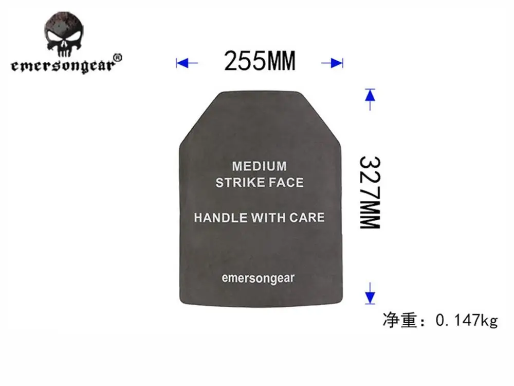 EmersonGear-Chaleco táctico EVA, placa ficticia, negro - imagen 3