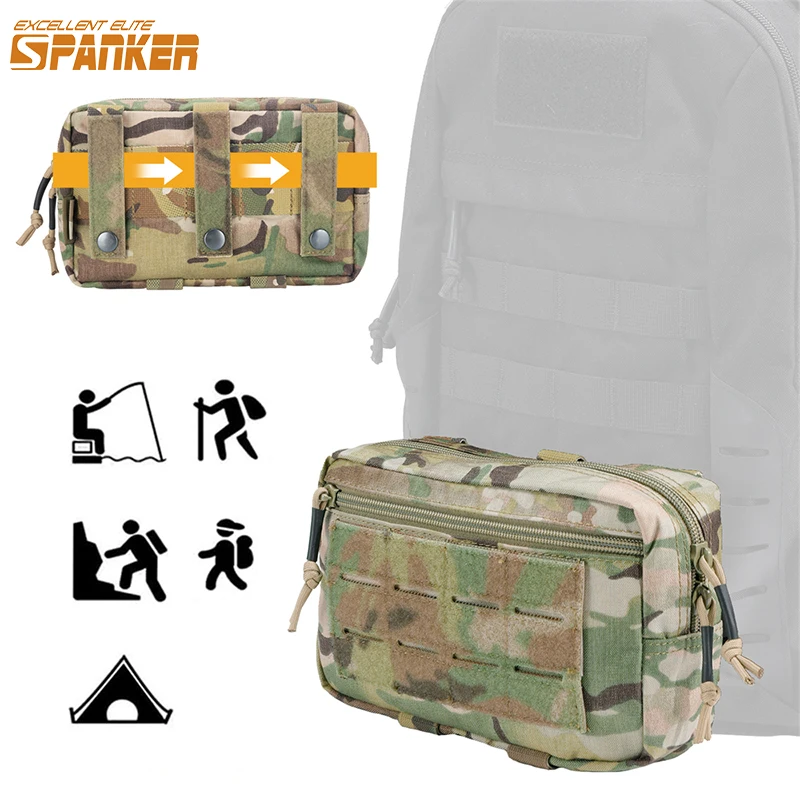 EXCELENTE ELITE SPANKER, bolsa portátil para exteriores, bolsa táctica de caza, paquete de accesorios multifunción, bolsas de transporte Molle
