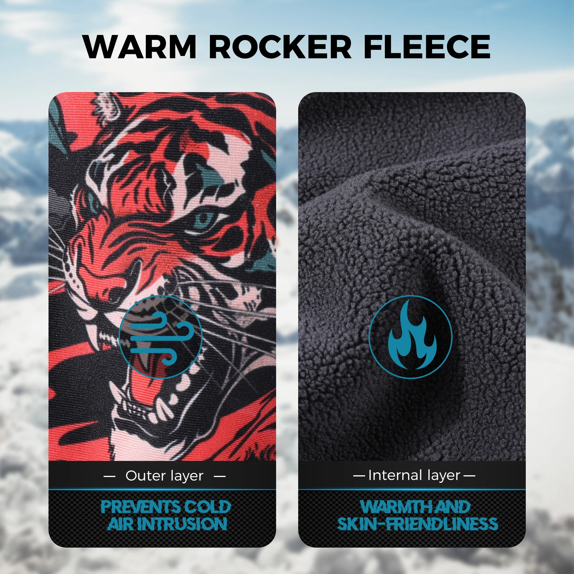 Cubierta térmica para la cara, máscara facial para ciclismo, cubierta transpirable para la oreja, a prueba de viento, cálida, para bicicleta de carretera, MTB, accesorios para ciclismo en clima frío - imagen 5