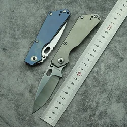 LEMIFSHE SNG cuchillo plegable táctico CPM154 rodamientos cerámicos